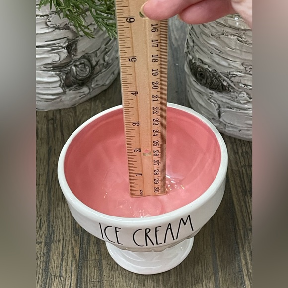 Brand NEW w/Tags Rae Dunn ICE CREAM Serving Dish/Bowl 🍨🍦 - Picture 9 of 10